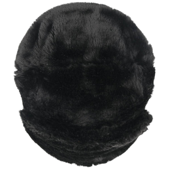 Ushanka fur flight cap, one size fits all unclear black type Vintage Second Hand