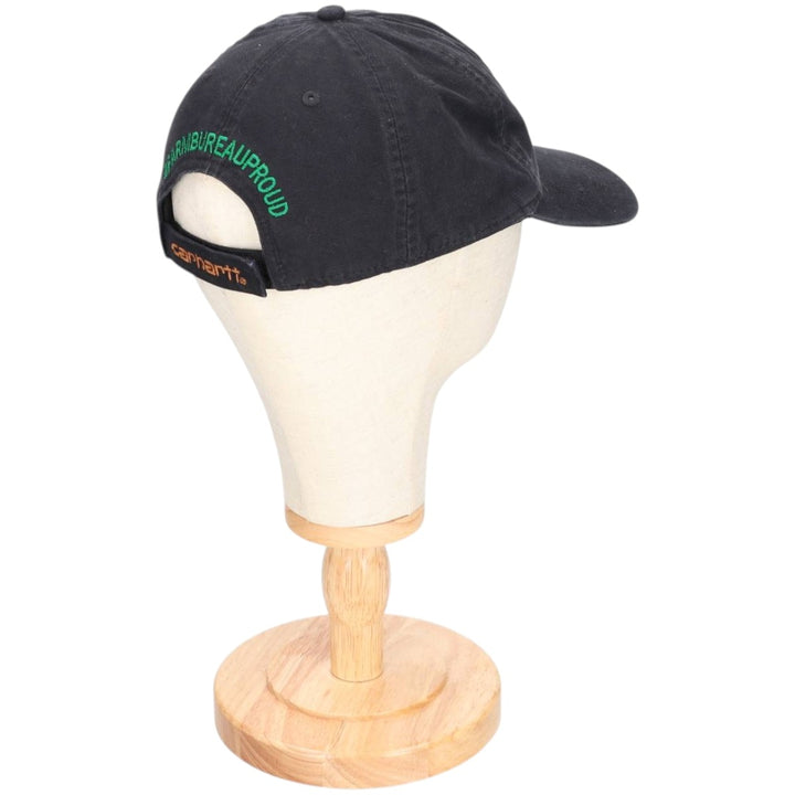 Carhartt Baseball Cap Free Size cotton black type Vintage Second Hand