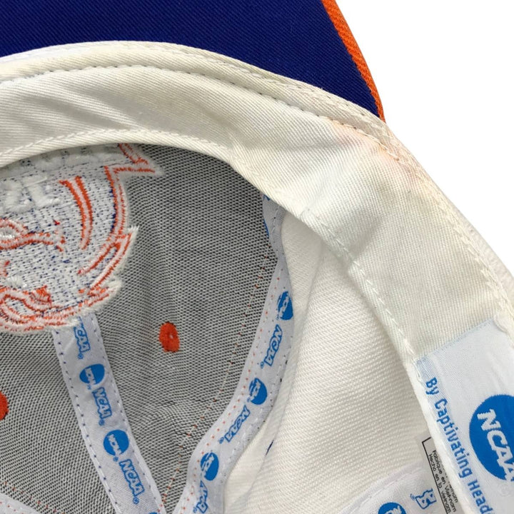 Captivating Headgear NCAA College Baseball Cap (One Size Fits All) cotton blue type Vintage Second Hand