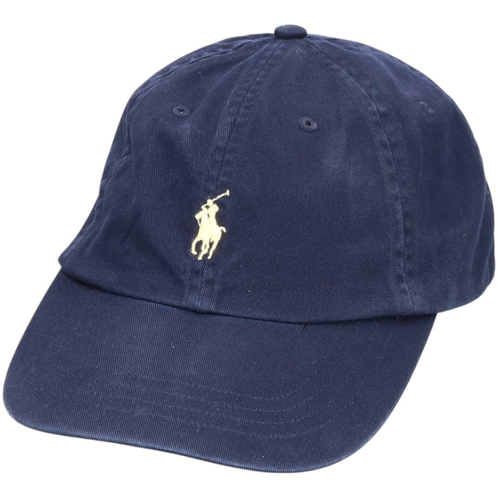 Ralph Lauren POLO RALPH LAUREN Baseball Cap Free Size cotton navy blue type Vintage Second Hand