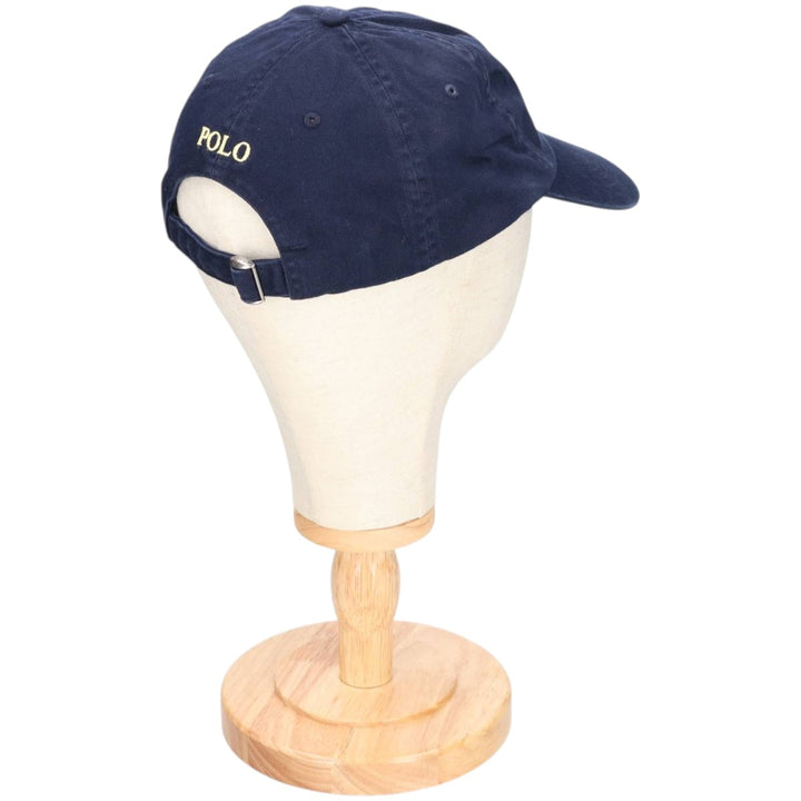 Ralph Lauren POLO RALPH LAUREN Baseball Cap Free Size cotton navy blue type Vintage Second Hand