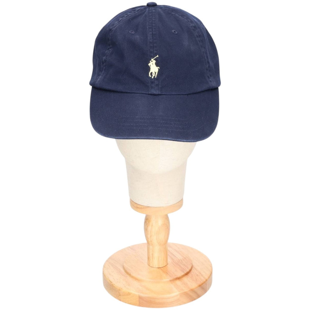 Ralph Lauren POLO RALPH LAUREN Baseball Cap Free Size cotton navy blue type Vintage Second Hand