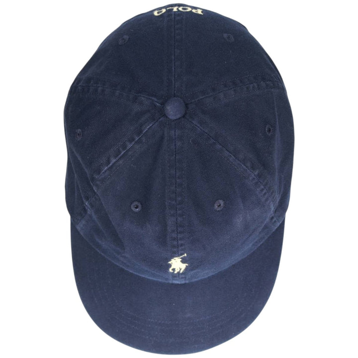 Ralph Lauren POLO RALPH LAUREN Baseball Cap Free Size cotton navy blue type Vintage Second Hand