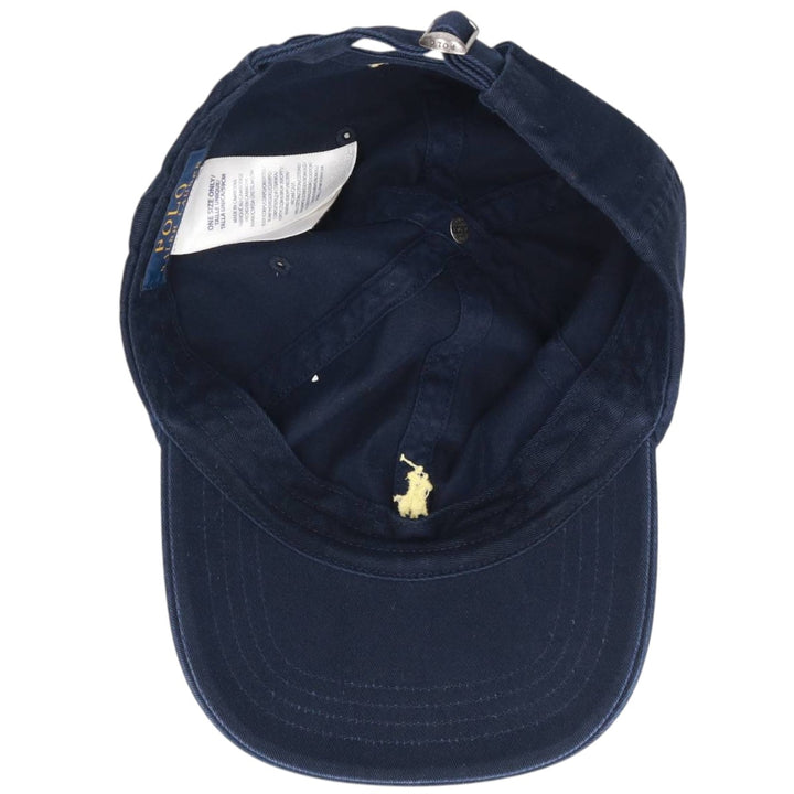 Ralph Lauren POLO RALPH LAUREN Baseball Cap Free Size cotton navy blue type Vintage Second Hand