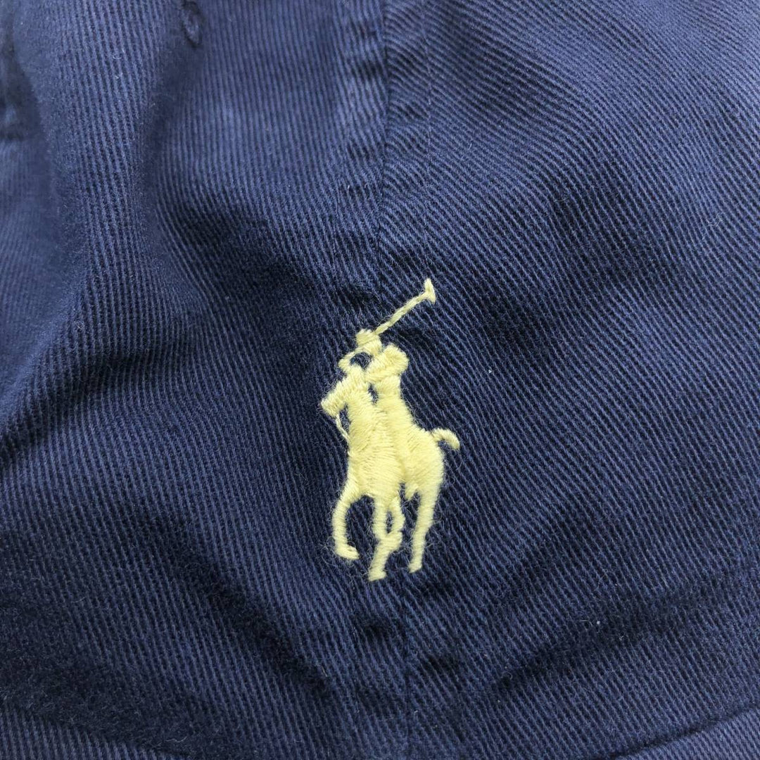 Ralph Lauren POLO RALPH LAUREN Baseball Cap Free Size cotton navy blue type Vintage Second Hand