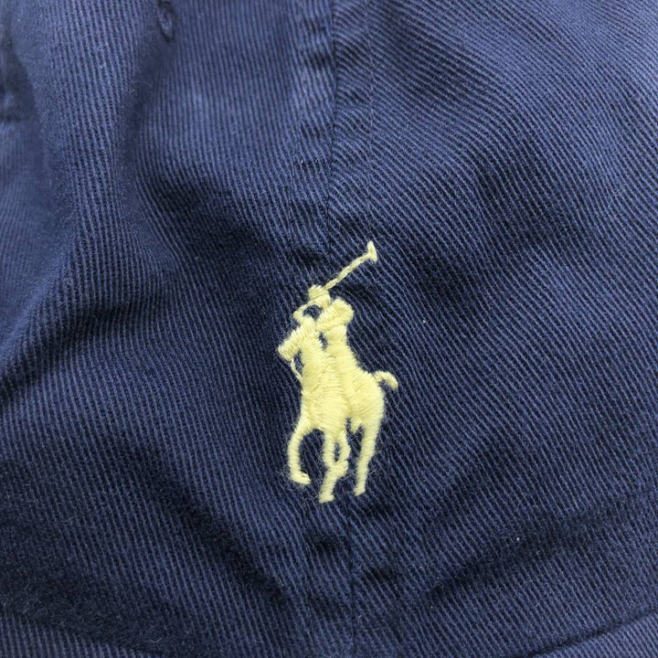 Ralph Lauren POLO RALPH LAUREN Baseball Cap Free Size cotton navy blue type Vintage Second Hand