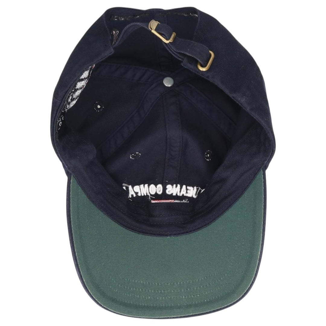 Ralph Lauren Polo Jeans Company Stars and Stripes Baseball Cap, One Size Fits Most cotton navy blue type Vintage Second Hand