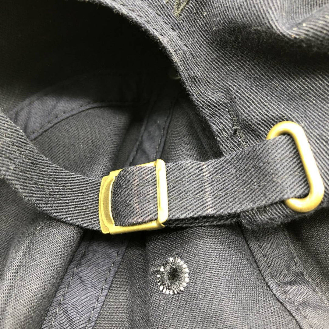 Ralph Lauren Polo Jeans Company Stars and Stripes Baseball Cap, One Size Fits Most cotton navy blue type Vintage Second Hand