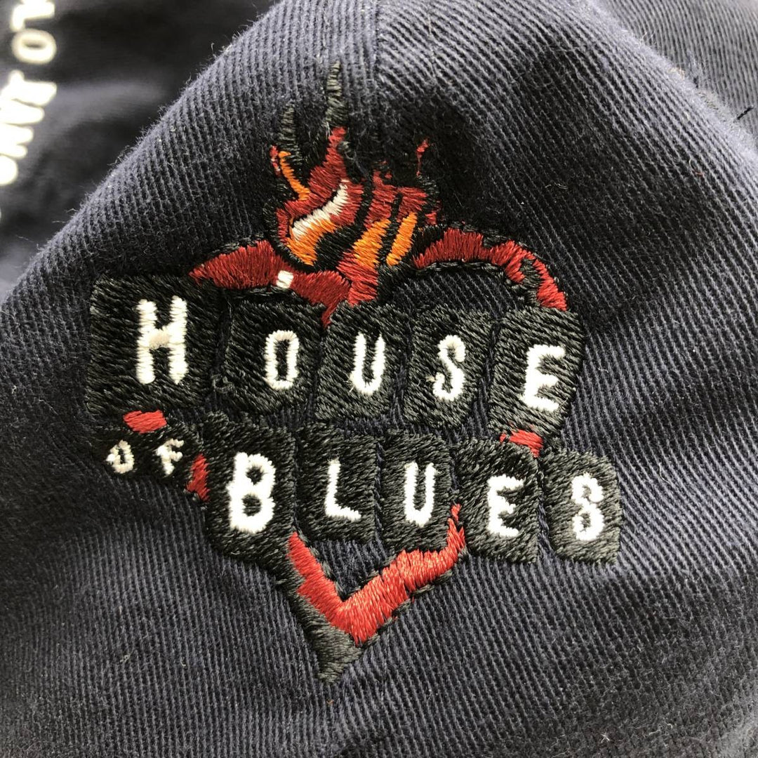 Ralph Lauren Polo Jeans Company Stars and Stripes Baseball Cap, One Size Fits Most cotton navy blue type Vintage Second Hand