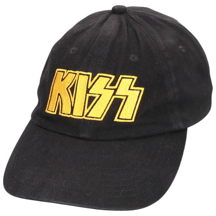 KISS Band Baseball Cap (One Size Fits All) cotton black type Vintage Second Hand