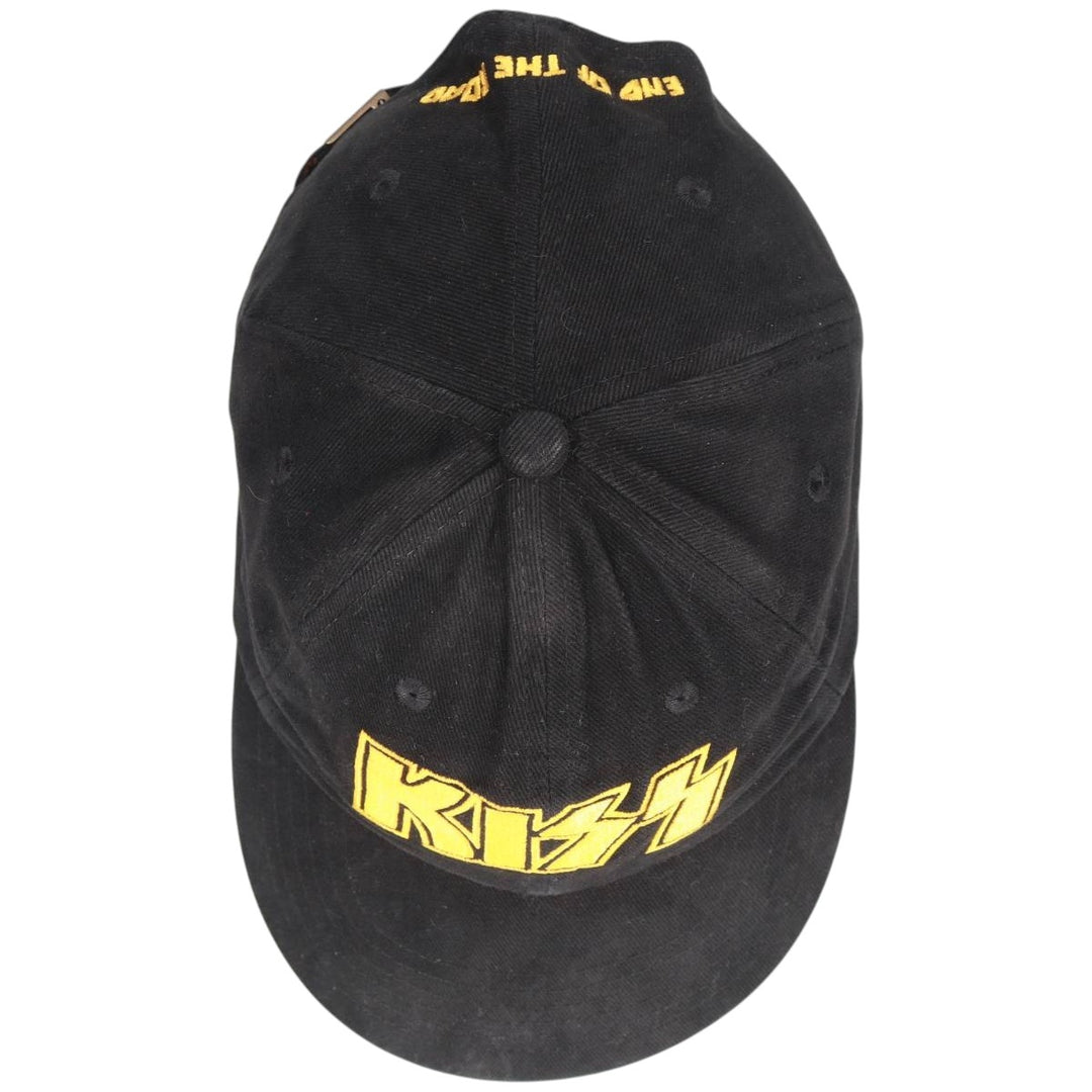 KISS Band Baseball Cap (One Size Fits All) cotton black type Vintage Second Hand