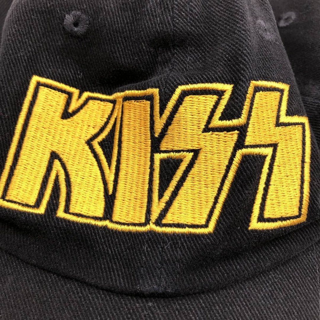 KISS Band Baseball Cap (One Size Fits All) cotton black type Vintage Second Hand
