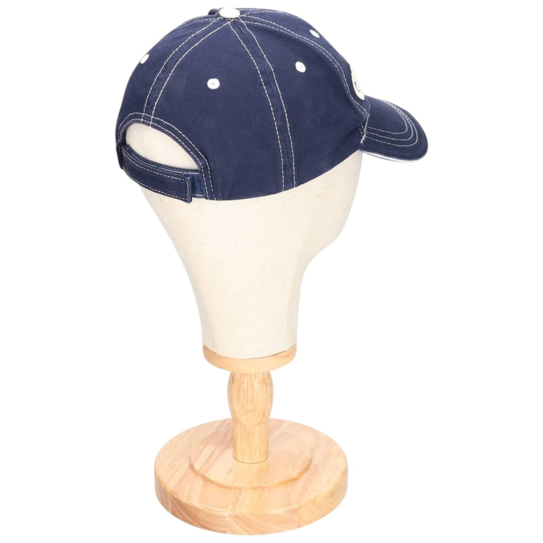 AERION 6-Panel Cap (Free Size) cotton navy blue type Vintage Second Hand