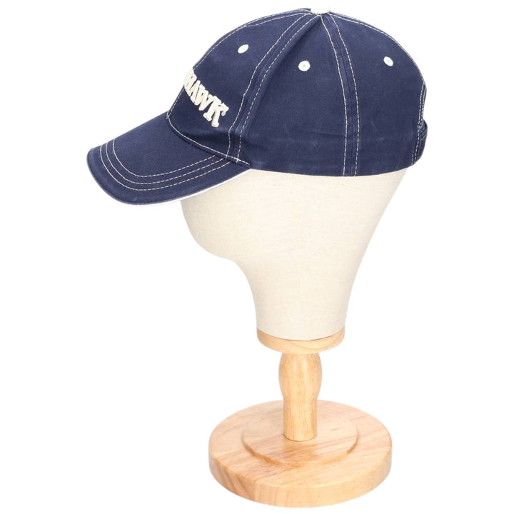 AERION 6-Panel Cap (Free Size) cotton navy blue type Vintage Second Hand