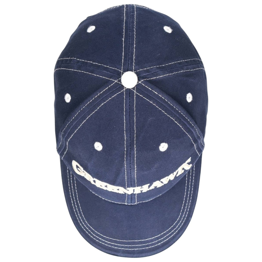 AERION 6-Panel Cap (Free Size) cotton navy blue type Vintage Second Hand