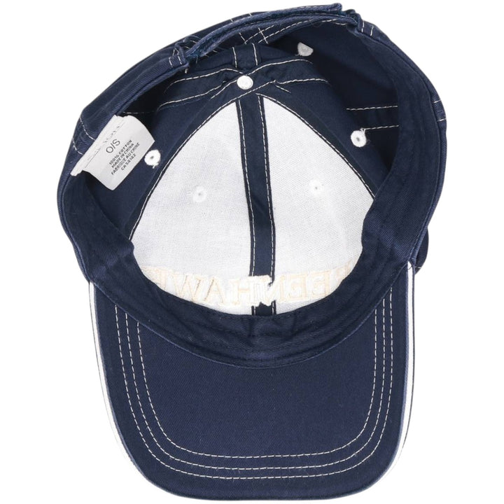 AERION 6-Panel Cap (Free Size) cotton navy blue type Vintage Second Hand