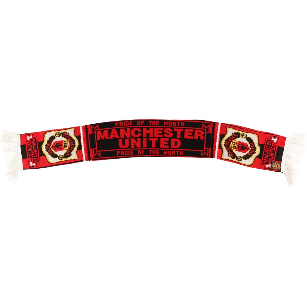 PREMIER LEAGE Premier League MANCHESTER UNITED FC Manchester United Soccer Scarf unclear red type Vintage Second Hand