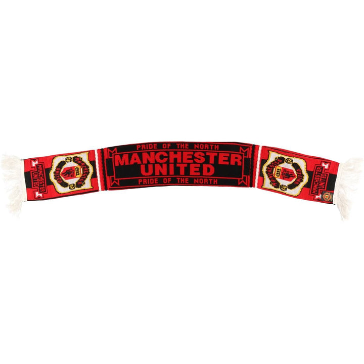 PREMIER LEAGE Premier League MANCHESTER UNITED FC Manchester United Soccer Scarf unclear red type Vintage Second Hand