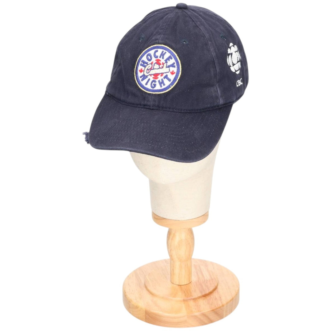 Advertising Baseball Cap (Free Size) cotton black type Vintage Second Hand