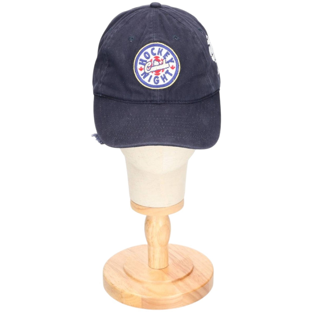 Advertising Baseball Cap (Free Size) cotton black type Vintage Second Hand
