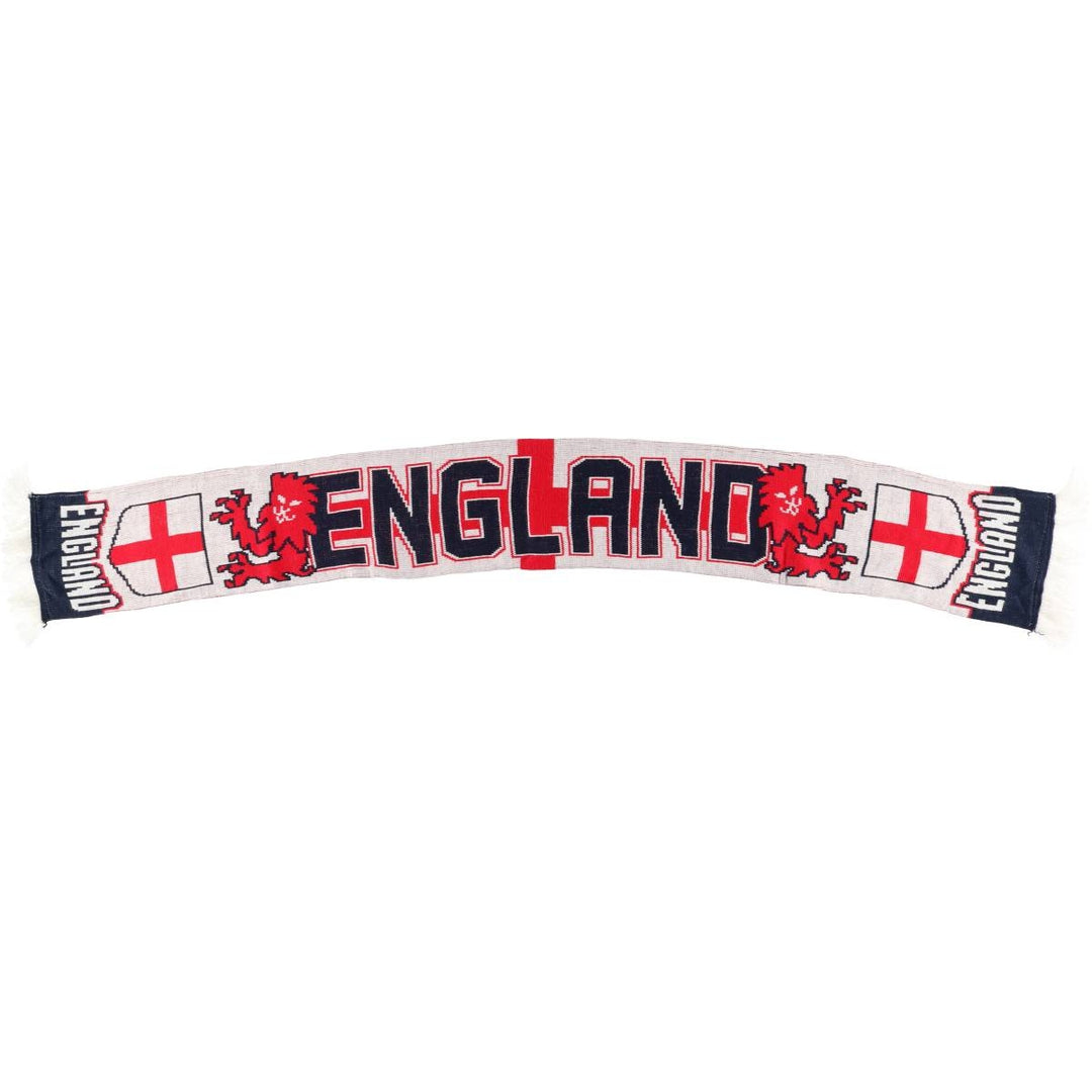ENGLAND England National Football Team Acrylic Scarf acrylic white type Vintage Second Hand
