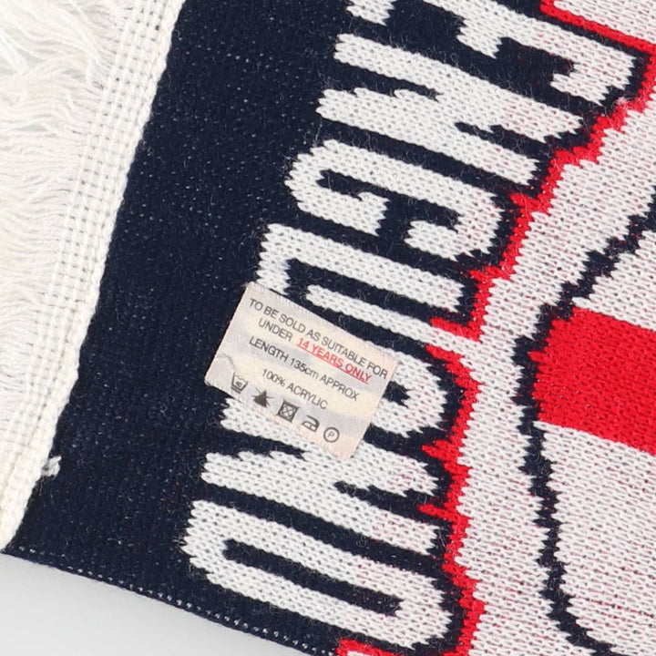 ENGLAND England National Football Team Acrylic Scarf acrylic white type Vintage Second Hand
