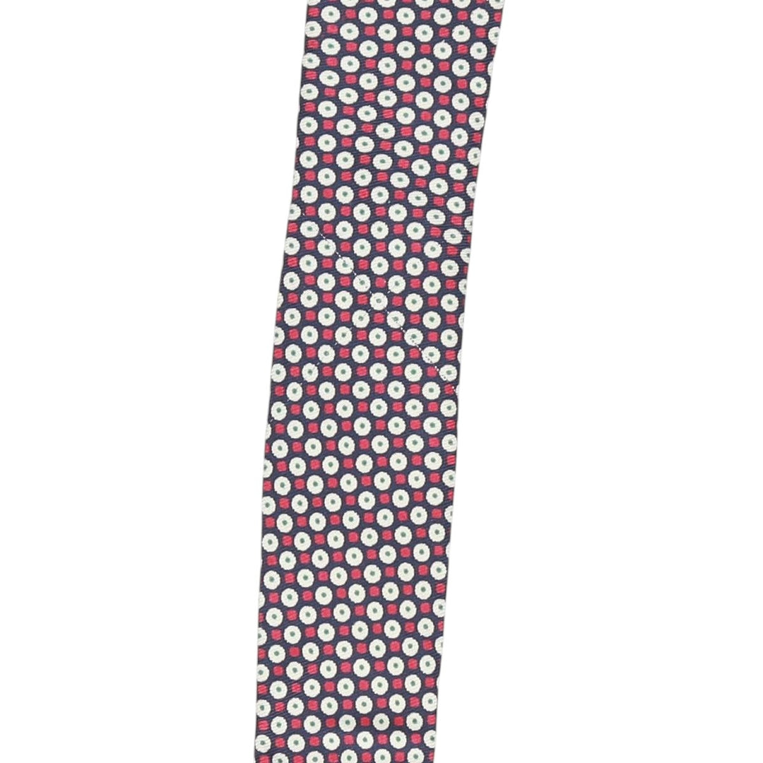 Aquascutum Dot Pattern Tie silk red type Vintage Second Hand