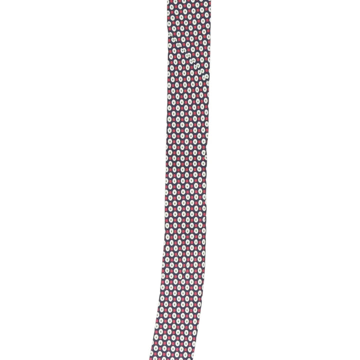 Aquascutum Dot Pattern Tie silk red type Vintage Second Hand