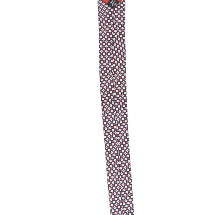 Aquascutum Dot Pattern Tie silk red type Vintage Second Hand