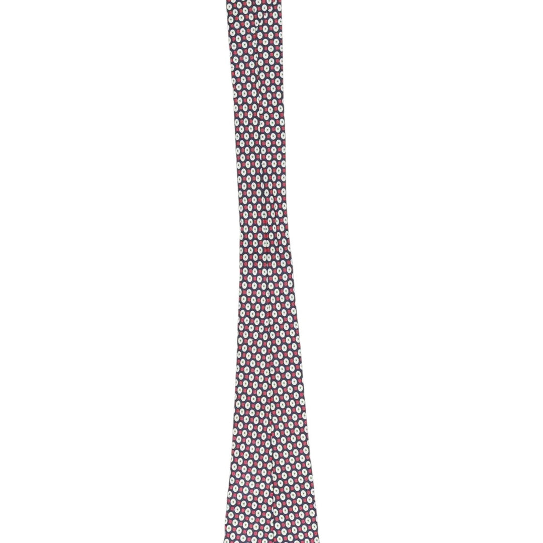 Aquascutum Dot Pattern Tie silk red type Vintage Second Hand