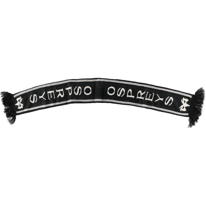 Rugby Acrylic Scarf unclear white type Vintage Second Hand