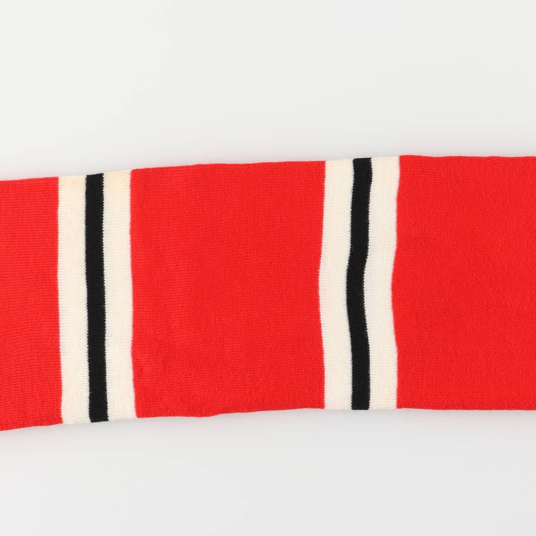 PREMIER LEAGE Premier League MANCHESTER UNITED FC Manchester United Soccer Acrylic Scarf acrylic red type Vintage Second Hand