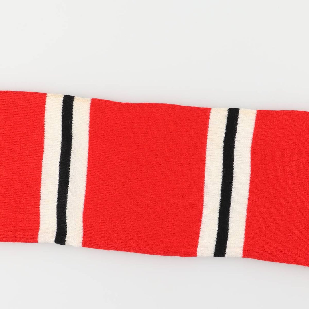 PREMIER LEAGE Premier League MANCHESTER UNITED FC Manchester United Soccer Acrylic Scarf acrylic red type Vintage Second Hand