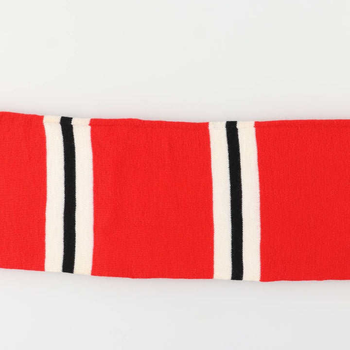 PREMIER LEAGE Premier League MANCHESTER UNITED FC Manchester United Soccer Acrylic Scarf acrylic red type Vintage Second Hand