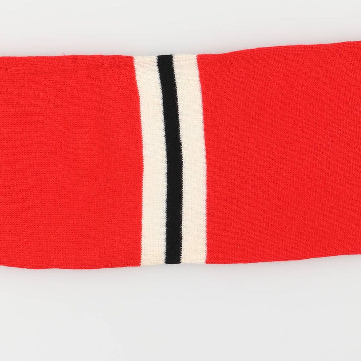 PREMIER LEAGE Premier League MANCHESTER UNITED FC Manchester United Soccer Acrylic Scarf acrylic red type Vintage Second Hand