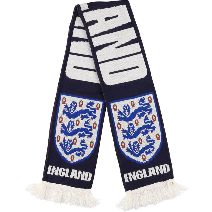 ENGLAND England National Football Team Acrylic Scarf unclear black type Vintage Second Hand