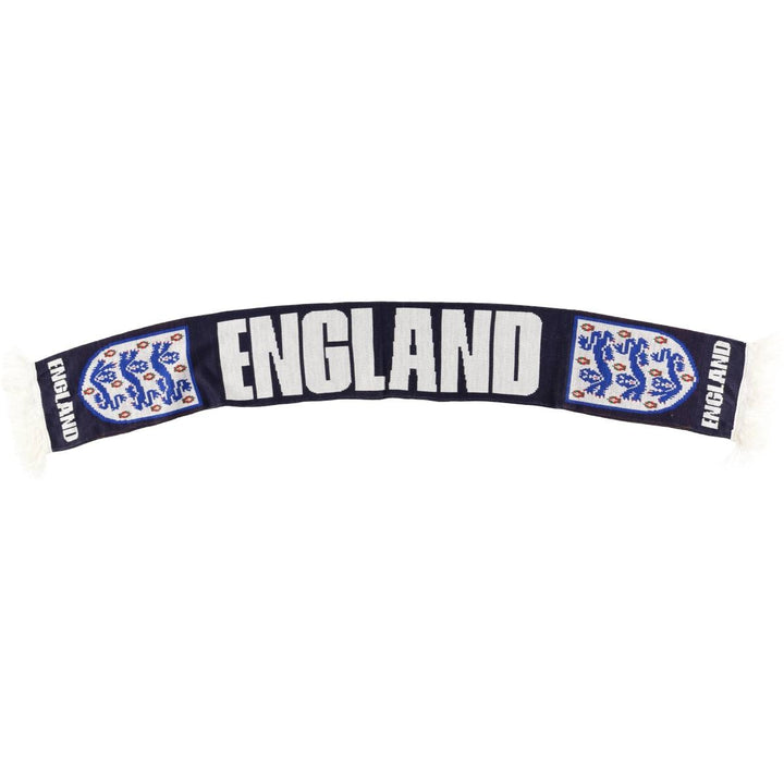 ENGLAND England National Football Team Acrylic Scarf unclear black type Vintage Second Hand