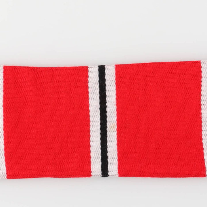 Premier League Manchester United FC Soccer Acrylic Scarf, Made in the UK acrylic red type Vintage Second Hand