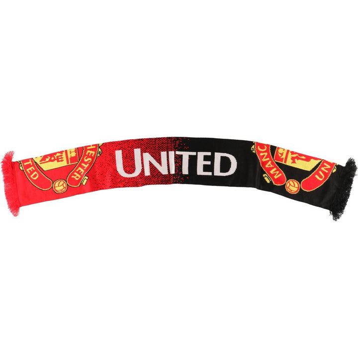 Premier League Manchester United FC Soccer Acrylic Scarf, Made in the UK acrylic red type Vintage Second Hand