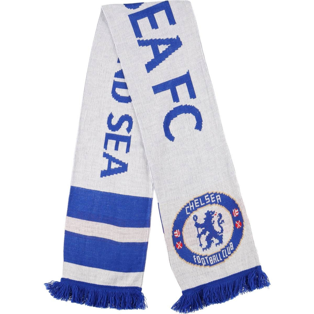 Premier League Chelsea FC Soccer Acrylic Scarf, Made in the UK acrylic blue type Vintage Second Hand
