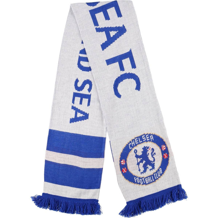 Premier League Chelsea FC Soccer Acrylic Scarf, Made in the UK acrylic blue type Vintage Second Hand