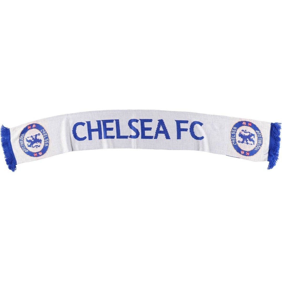 Premier League Chelsea FC Soccer Acrylic Scarf, Made in the UK acrylic blue type Vintage Second Hand