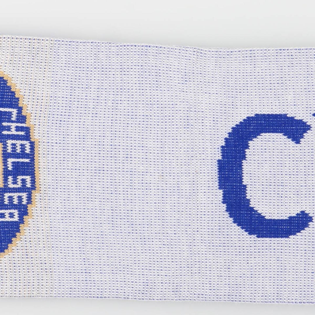 Premier League Chelsea FC Soccer Acrylic Scarf, Made in the UK acrylic blue type Vintage Second Hand