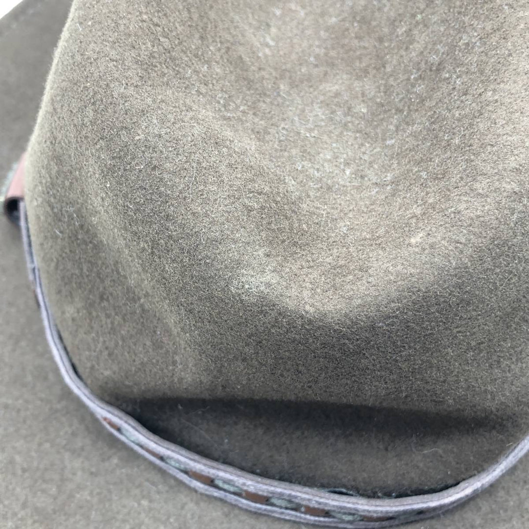 SCALA CLASSICO Wool Felt Hat, One Size Fits Most wool brown type Vintage Second Hand