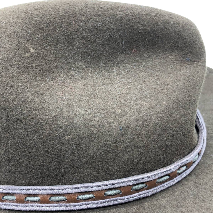 SCALA CLASSICO Wool Felt Hat, One Size Fits Most wool brown type Vintage Second Hand