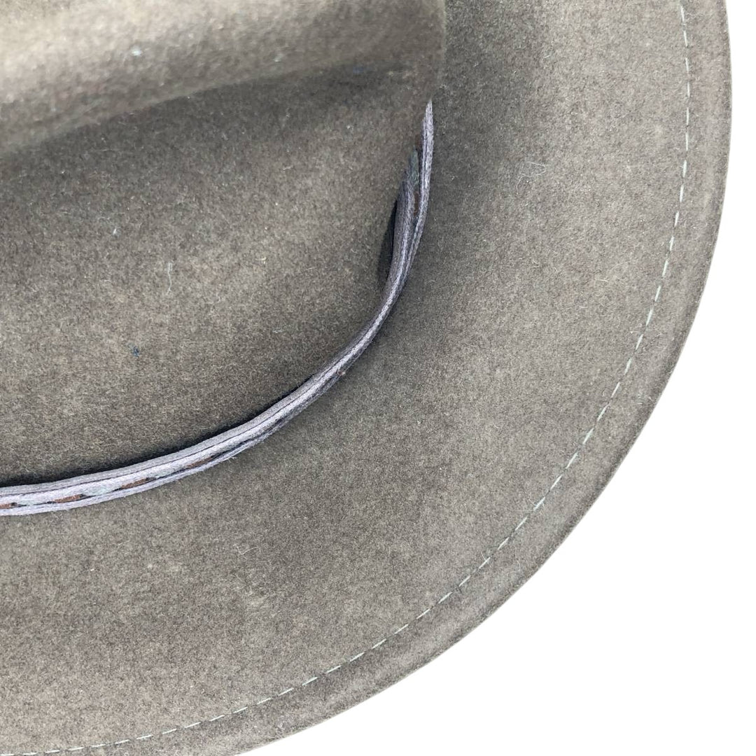 SCALA CLASSICO Wool Felt Hat, One Size Fits Most wool brown type Vintage Second Hand