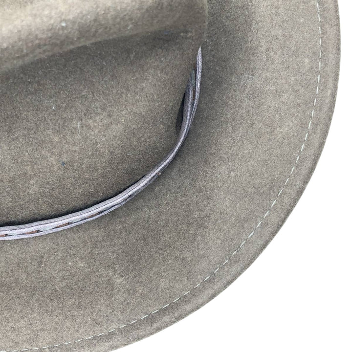 SCALA CLASSICO Wool Felt Hat, One Size Fits Most wool brown type Vintage Second Hand