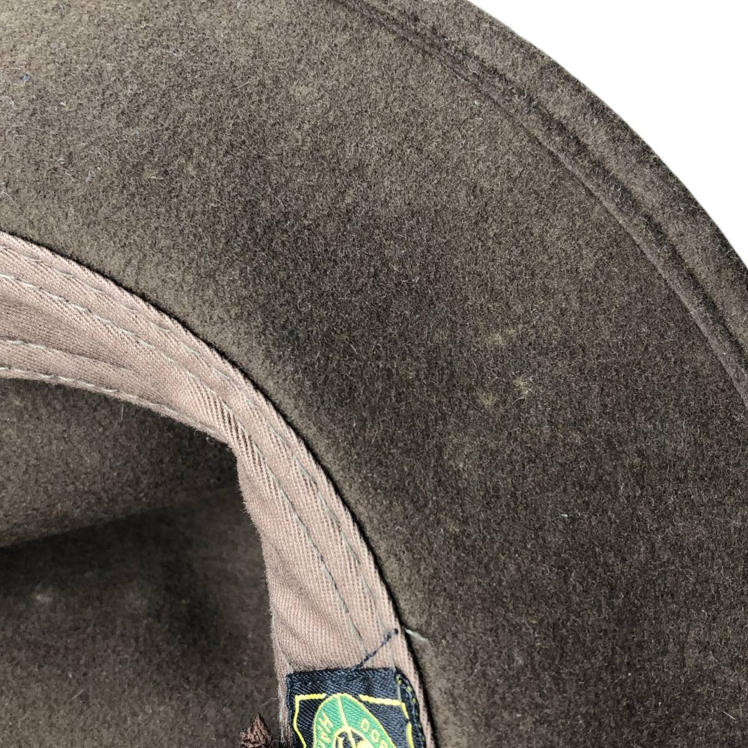 SCALA CLASSICO Wool Felt Hat, One Size Fits Most wool brown type Vintage Second Hand