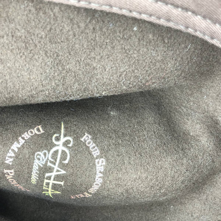 SCALA CLASSICO Wool Felt Hat, One Size Fits Most wool brown type Vintage Second Hand