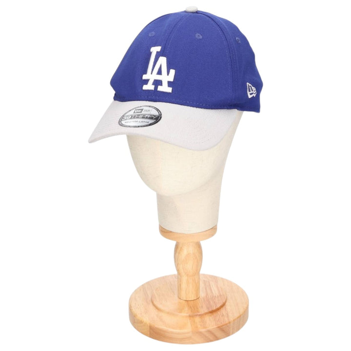 New Era MLB Los Angeles Dodgers Two-Tone Baseball Cap, One Size Fits Most polyester gray type Vintage Second Hand